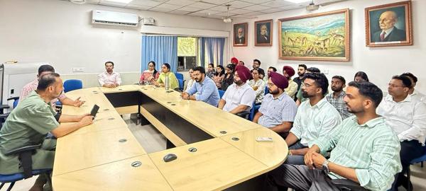A total of 43 Veterinary Officers representing different districts of Punjab participated in the programme